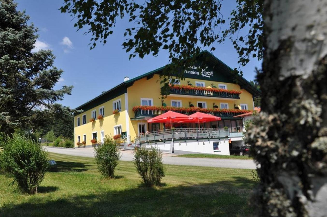 Cafe-Pension Kristall Hirschenwies ภายนอก รูปภาพ