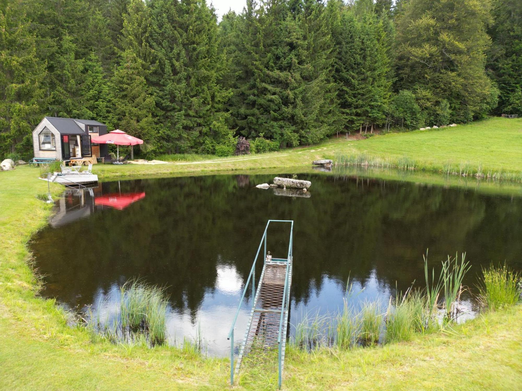 Cafe-Pension Kristall Hirschenwies ภายนอก รูปภาพ