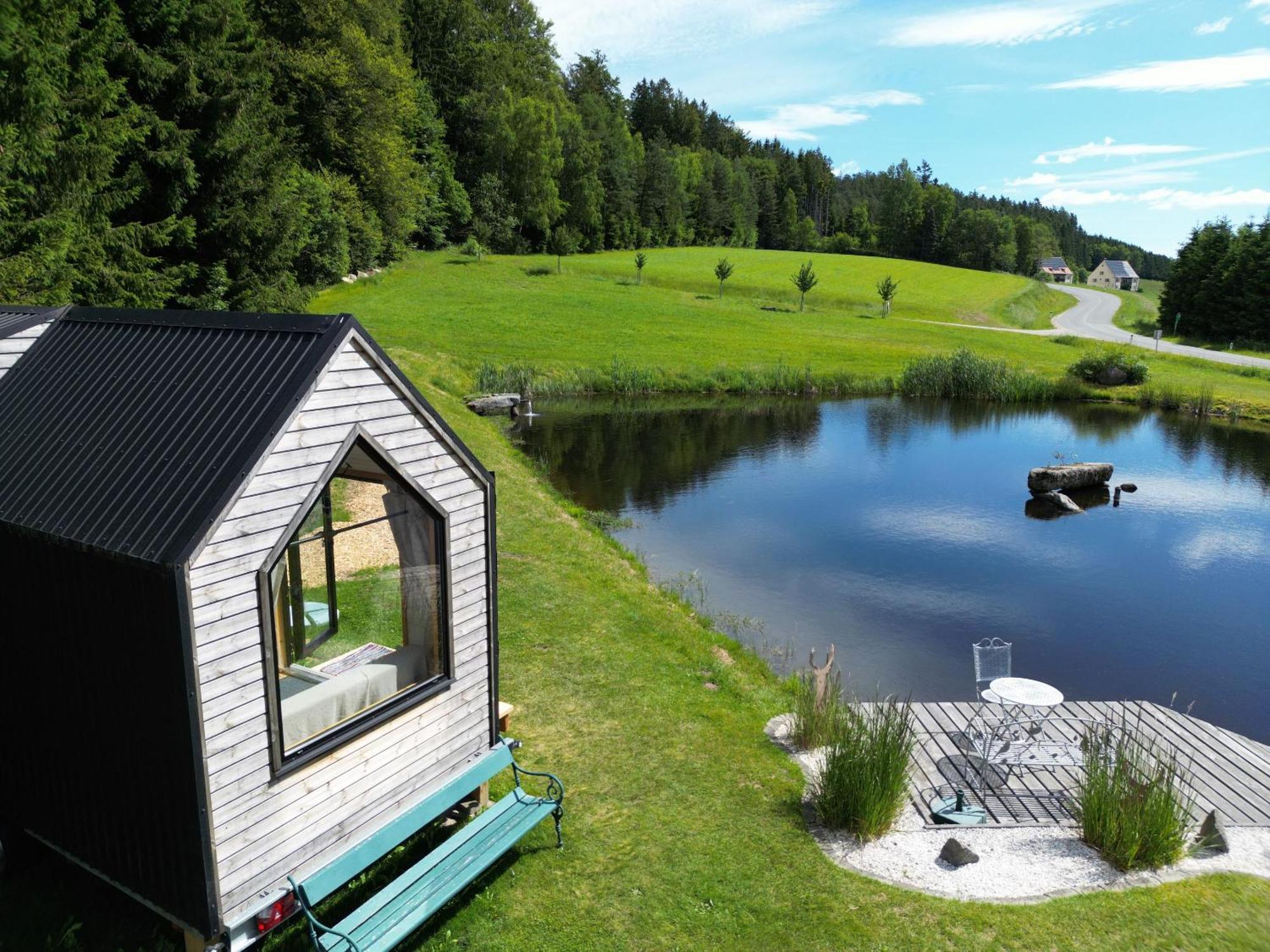 Cafe-Pension Kristall Hirschenwies ภายนอก รูปภาพ