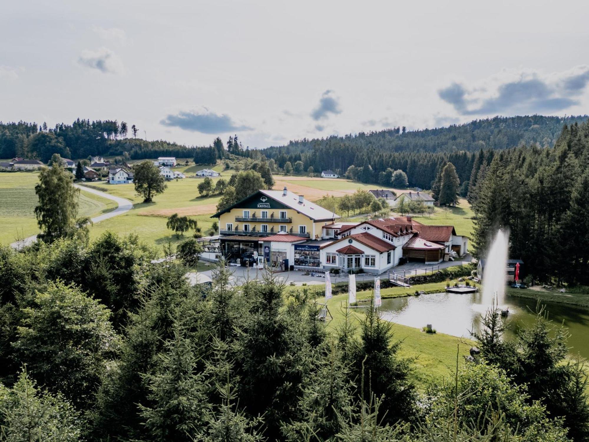 Cafe-Pension Kristall Hirschenwies ภายนอก รูปภาพ