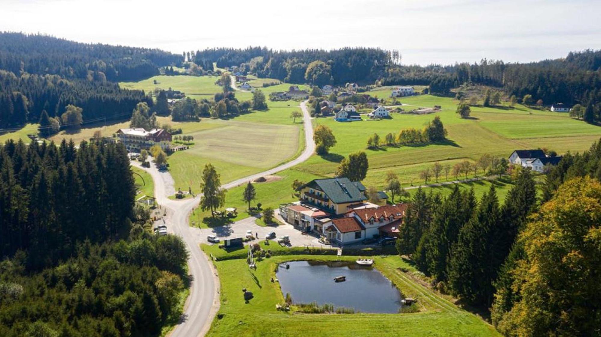 Cafe-Pension Kristall Hirschenwies ภายนอก รูปภาพ