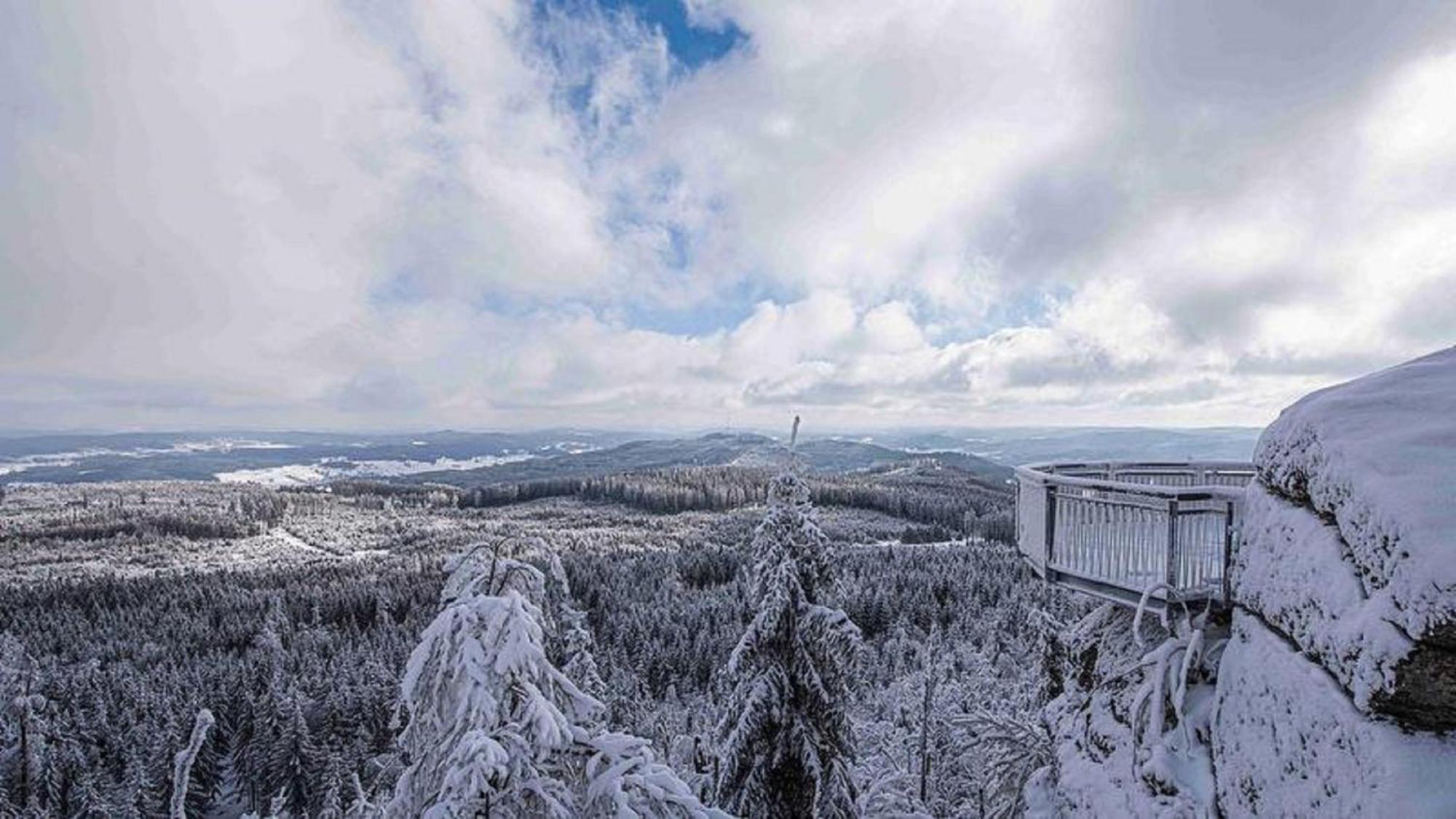 Cafe-Pension Kristall Hirschenwies ภายนอก รูปภาพ