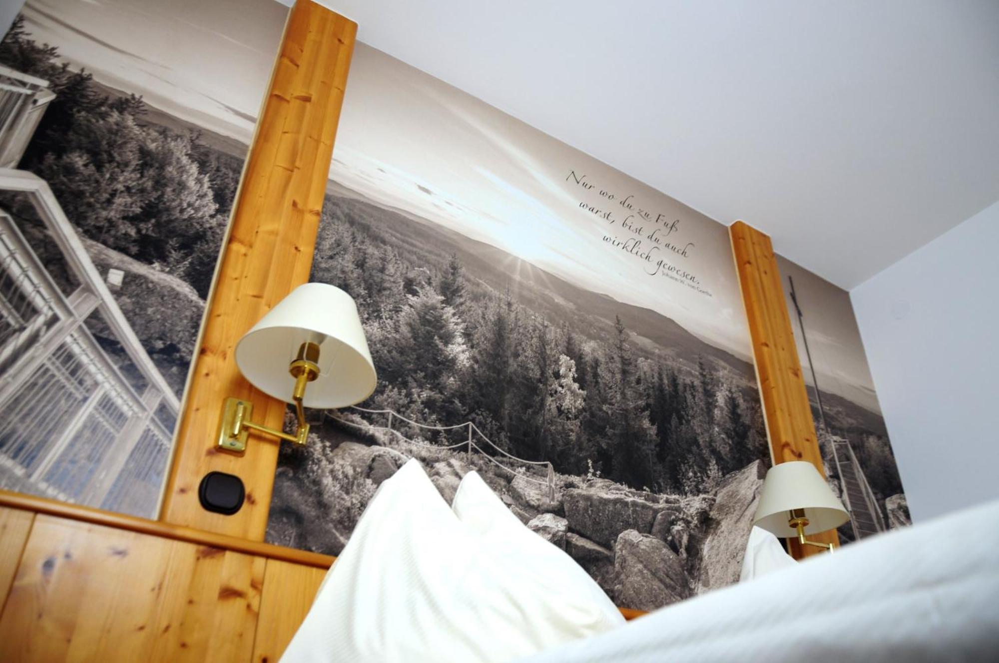 Cafe-Pension Kristall Hirschenwies ภายนอก รูปภาพ